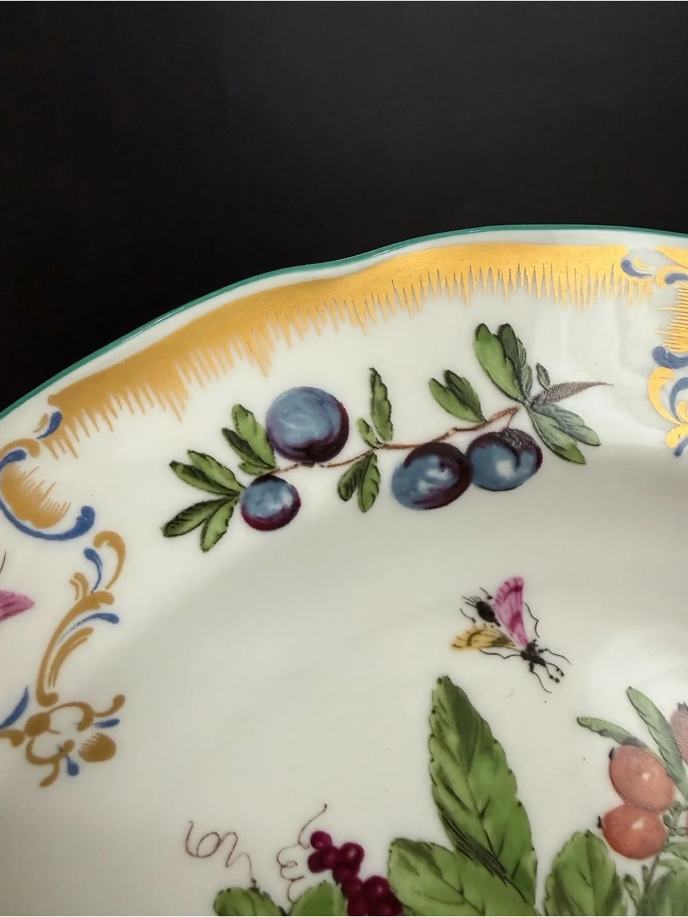 1 Duke of Gloucester by Mottahedeh Williamsburg Botanical Fruits 8